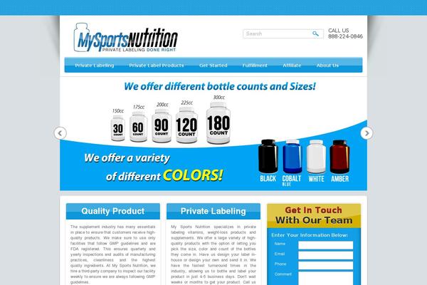 mysport theme websites examples