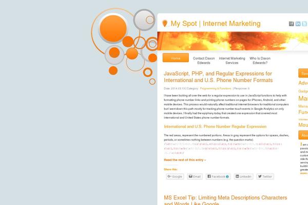 Js O4w theme site design template sample