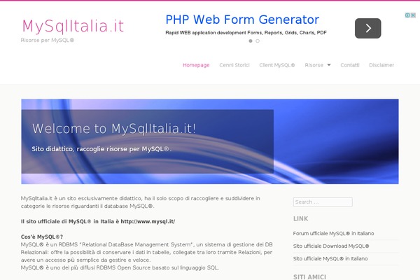 mysqlitalia.it site used m1