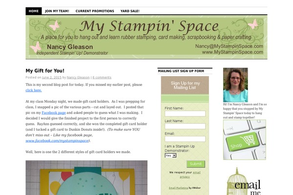 Coraline theme site design template sample
