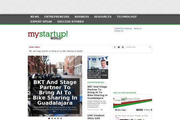 Max Mag theme site design template sample