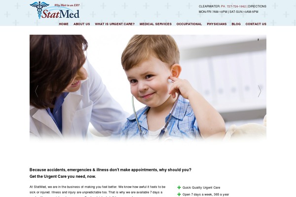Care theme site design template sample