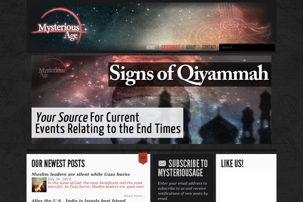 Big Easy theme site design template sample