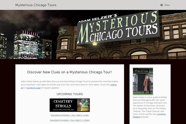 Bloggist theme site design template sample