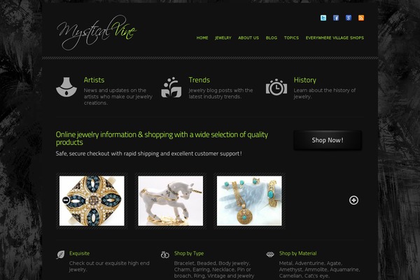 Catalyst theme site design template sample
