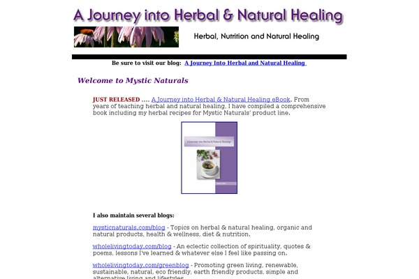 mysticnaturals.com site used Simplify extend