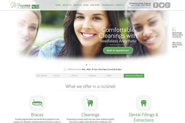mysticpointedental.com site used Mystic