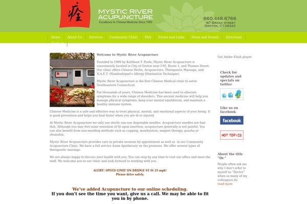 Test theme site design template sample