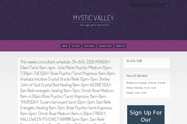 Purple Pro theme site design template sample