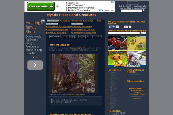 mysticwallpapers10.net site used Rounded-grey-blog-10