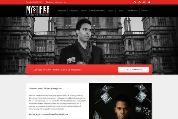 Ventus theme site design template sample