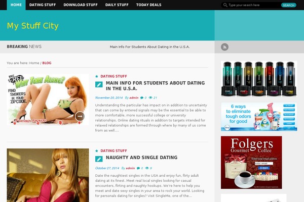 Forceful Lite theme site design template sample