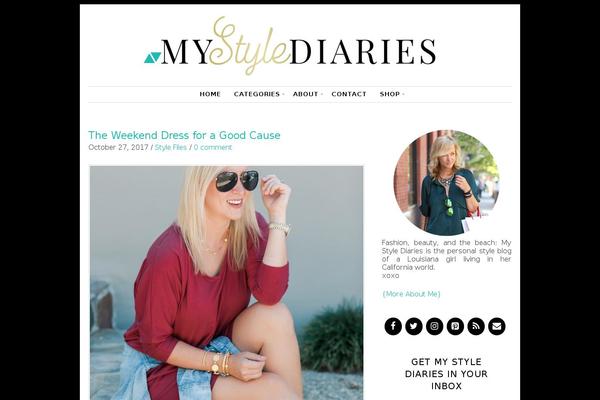 Lynette theme site design template sample