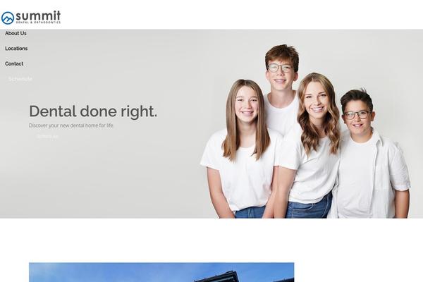 Pro-child theme site design template sample