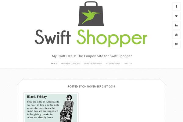 myswiftdeals.com site used Capture-pro