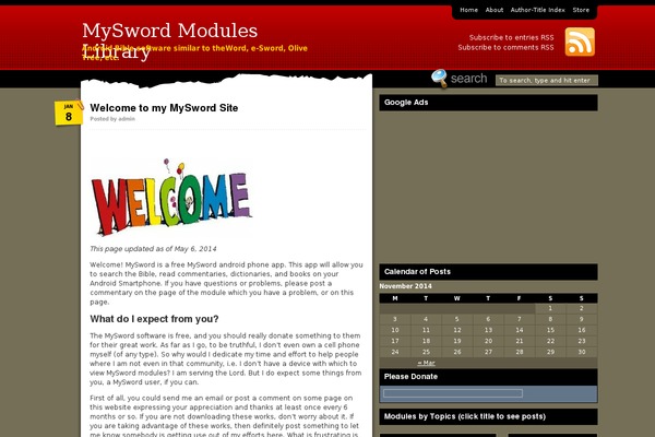Site using List category posts plugin