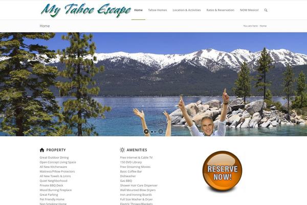 mytahoeescape.com site used Enfold304