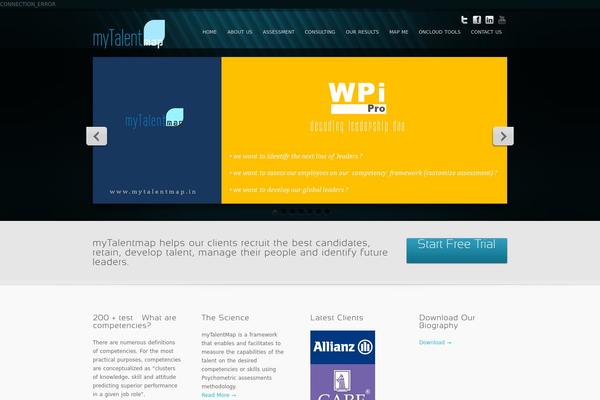 inFocus theme site design template sample