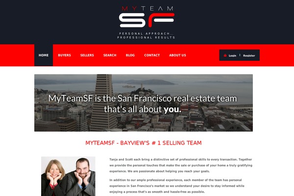 myteamsf.com site used Proprieta