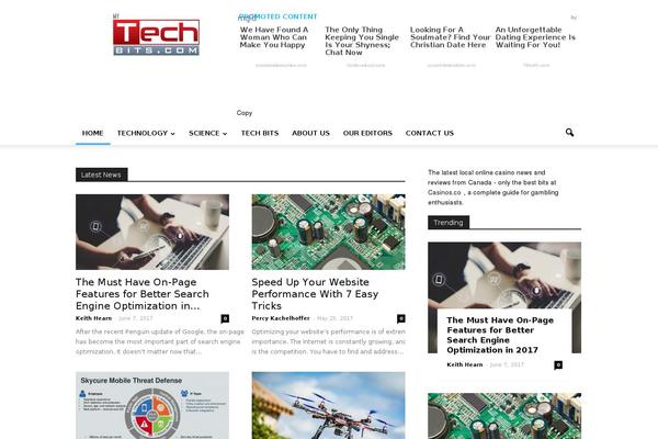 Sprout theme site design template sample