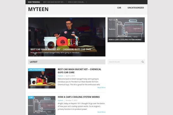 Point theme site design template sample