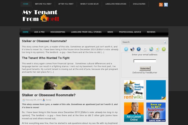 mytenantfromhell.com site used Diskord