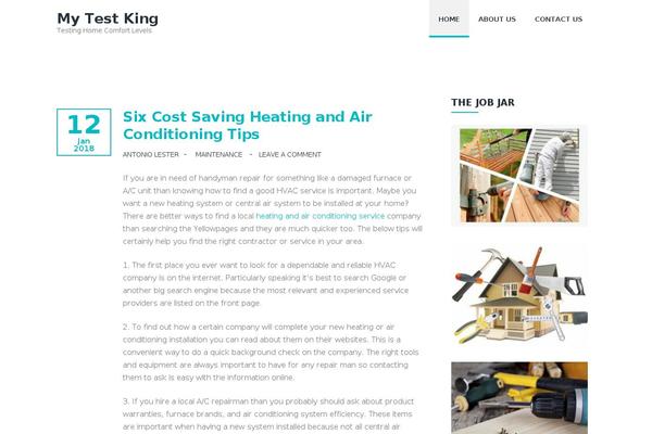 Hew theme site design template sample