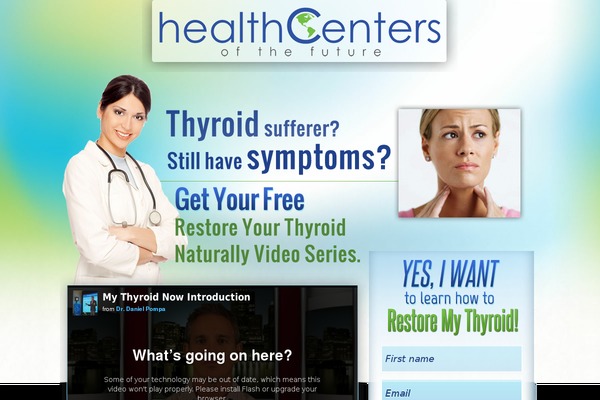 mythyroidnow.com site used Landing