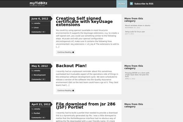 Skeptical theme site design template sample
