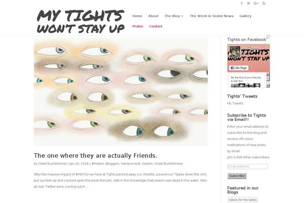 Site using WP Twitter Feeds plugin