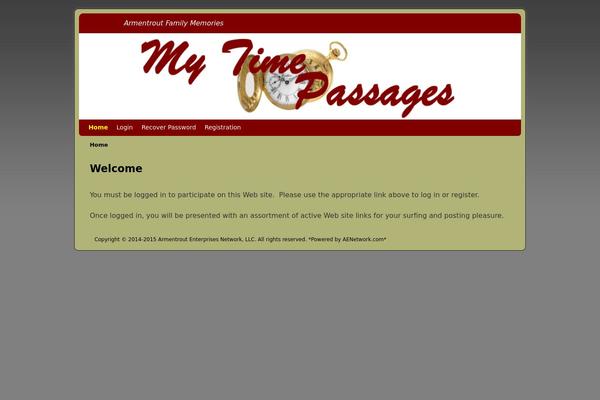 Site using Date and Time Widget plugin