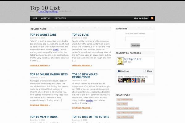 Bold News theme site design template sample