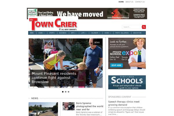 Leaf theme site design template sample