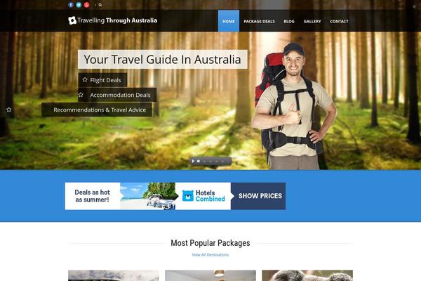 Tour Package v1.01 theme site design template sample