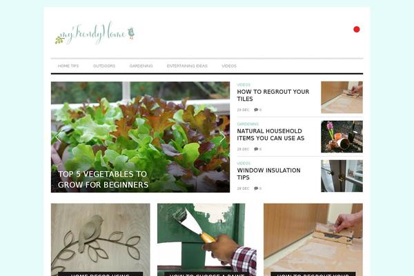BUCKET theme site design template sample