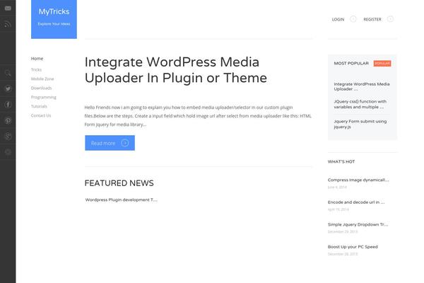 Site using Gk-nsp plugin