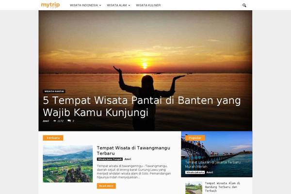 NewsMag theme site design template sample