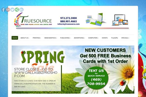 ColorWay theme site design template sample