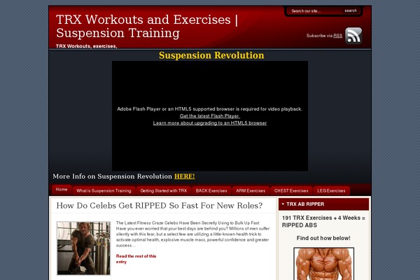 FlexSqueeze theme site design template sample