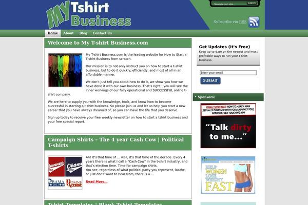 FlexSqueeze theme site design template sample