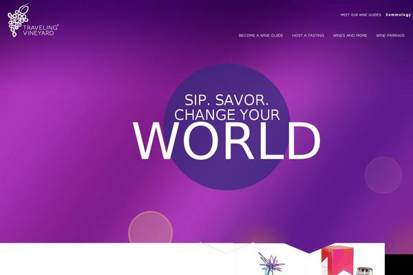 Tv theme site design template sample