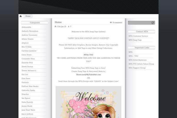 mytubedartsnags.com site used White Gold