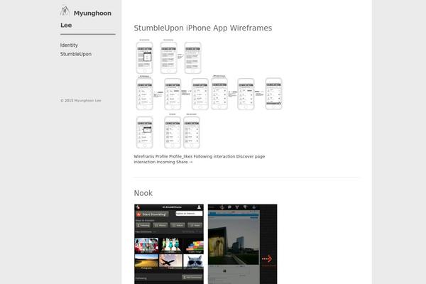 Reach theme site design template sample