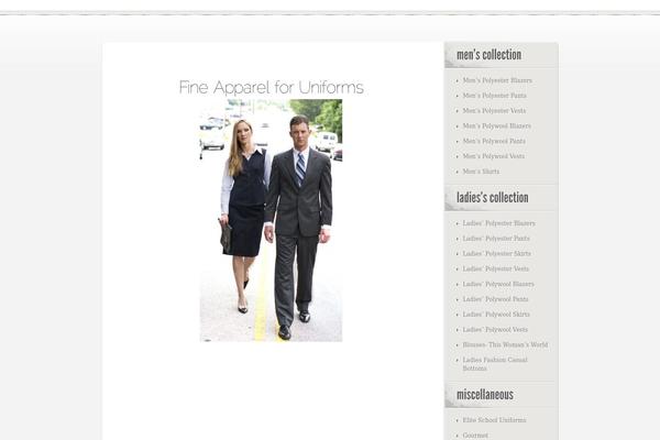 eStore theme site design template sample