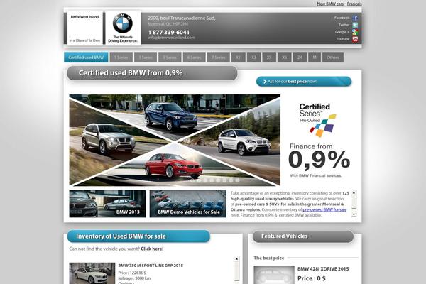 Auto theme site design template sample