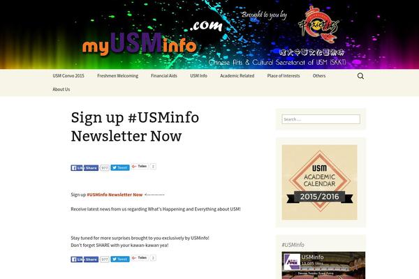 Site using Advance Social Sharer plugin