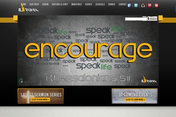 BlankSlate theme site design template sample