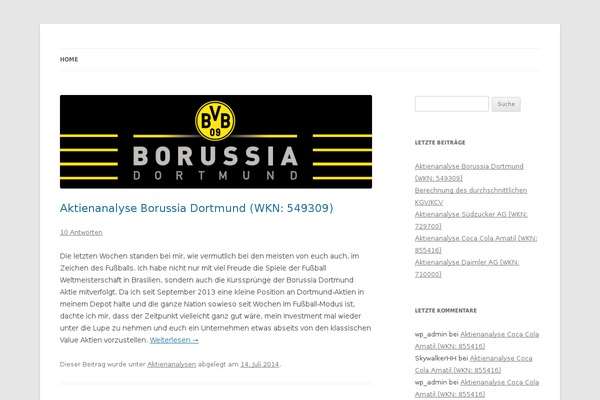 Site using WP Social Blogroll plugin