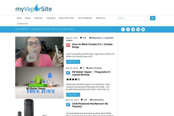 myvaporsite.com site used Grip