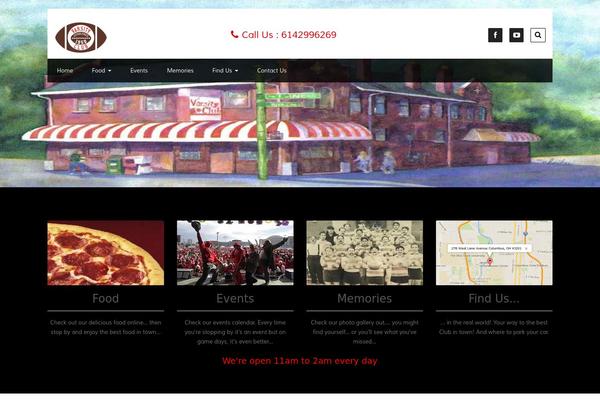 Foodeez Lite theme site design template sample